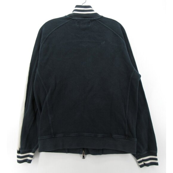 Ralph Lauren Polo Jacket Medium Track Coat Varsity Full Zip White Pony* - Picture 8 of 12